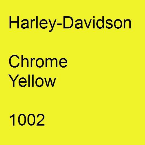 Harley-Davidson, Chrome Yellow, 1002.